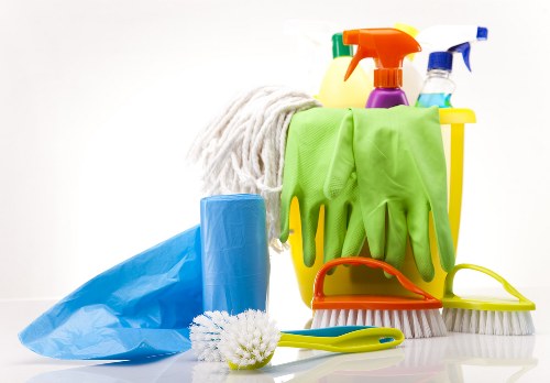 Professional regular cleaning in a Pimlico office