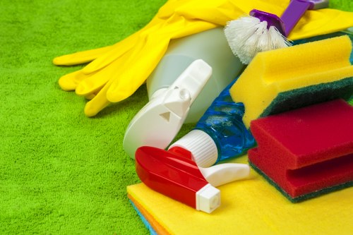 Careful stain removal on carpet in a Pimlico property