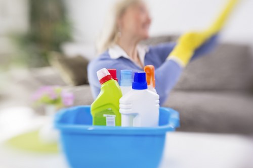 Cleaning preparation checklist for a Pimlico home visit