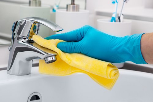 Detailed bathroom cleaning for an Airbnb property in Pimlico