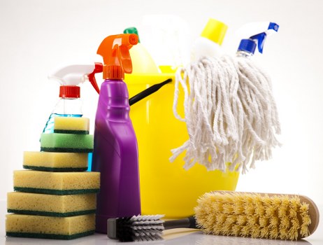 Charity donation and reuse of salvageable materials from carpet cleaning operations