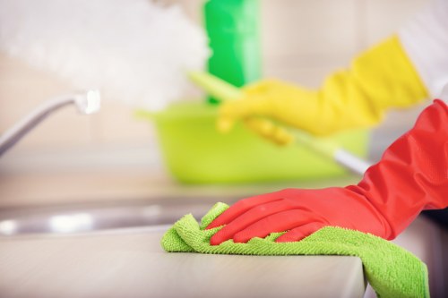 Professional cleaning for mixed-use and office buildings in Pimlico
